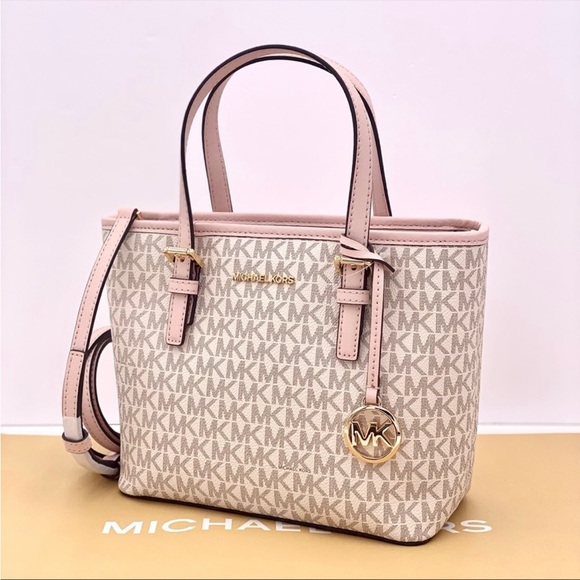 New Michael Kors Small Tote Crossbody
Powder Blush Bag - Picture 3 of 8